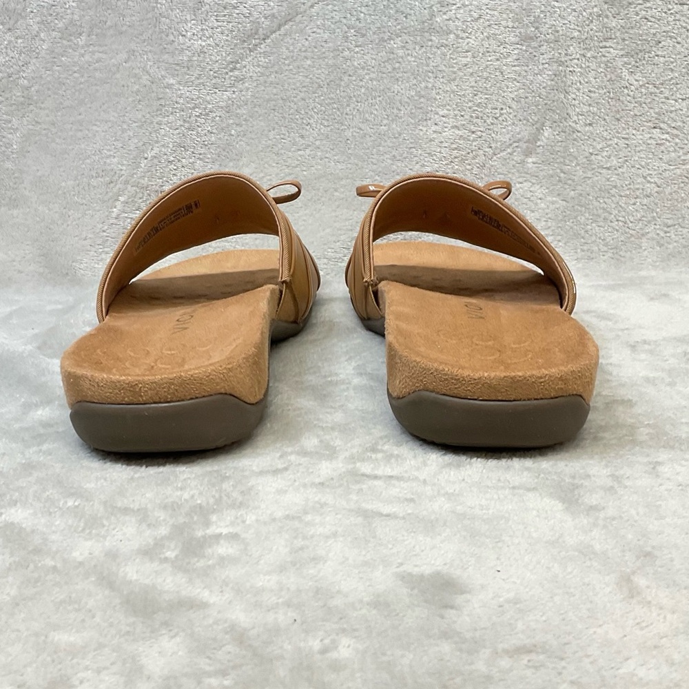 Vionic Bella Slide Sandals With Bow Camel Women’s 10 - Picture 5 of 8